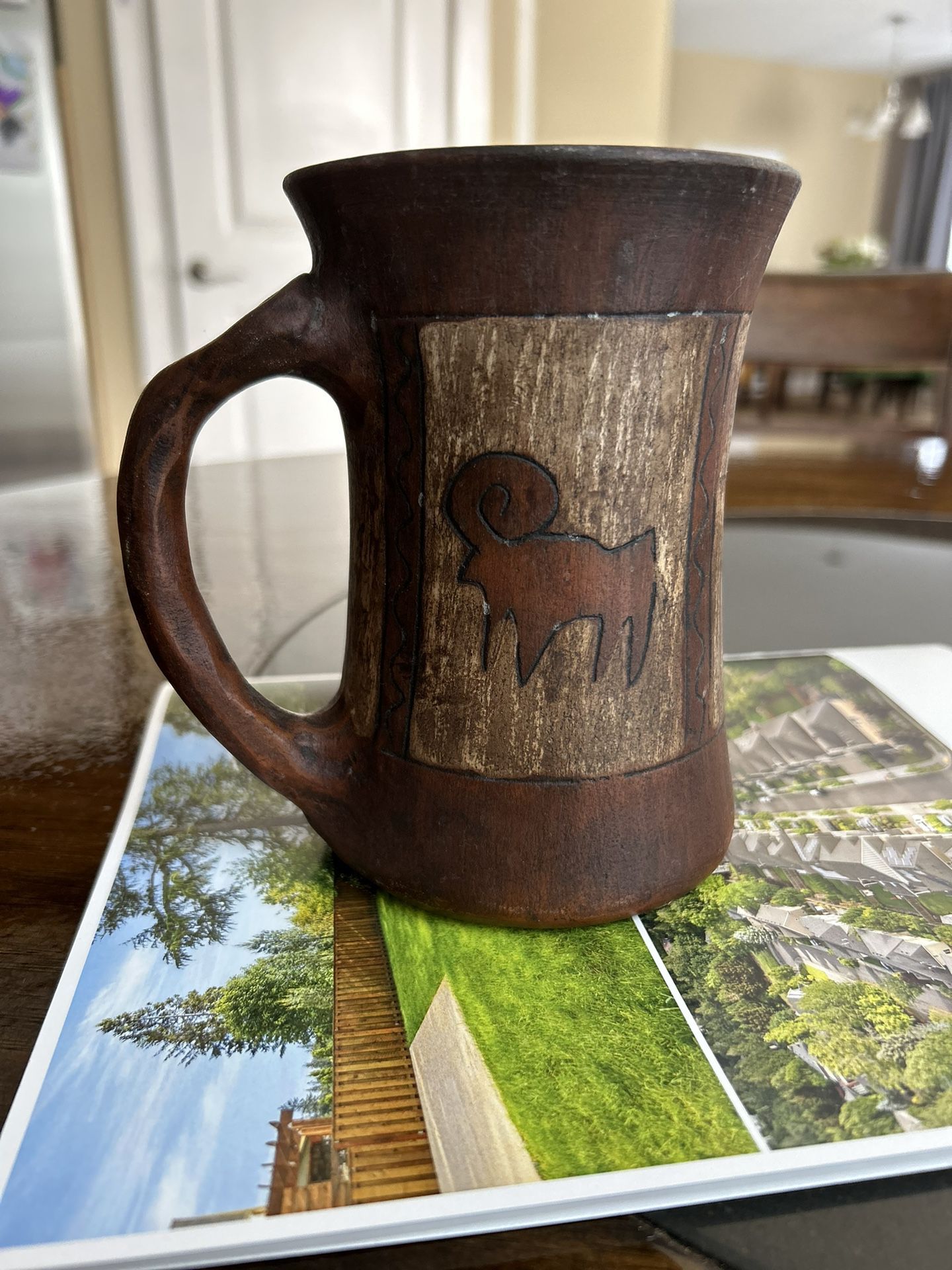 Handmade Ceramic Beer Mug