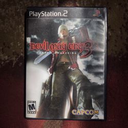 Devil May Cry 3: Dante's Awakening PS2 (PlayStation 2, 2005) Complete W/ Manual