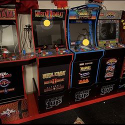 Arcade1Up NBA JAM STREET FIGHTER 2 X-MEN MOTAL KOMBAT PAC MAN MAVEL GOLF