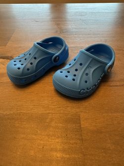Toddler Crocs Blue Size C7