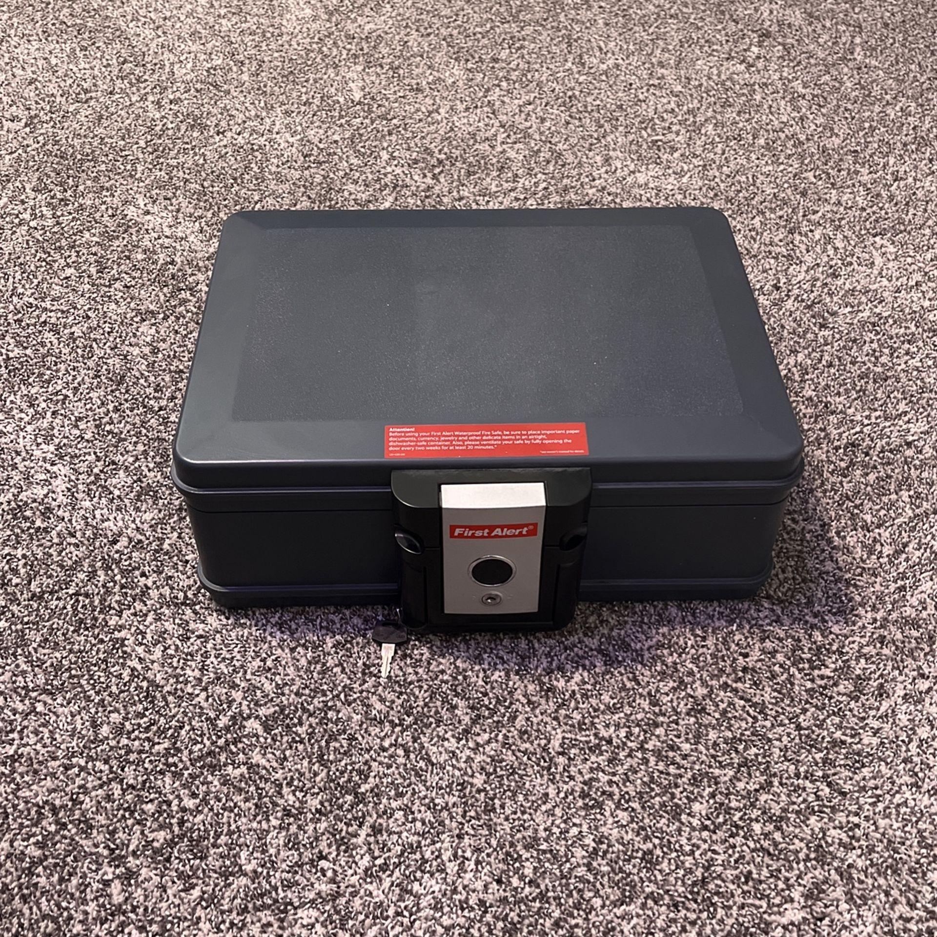 First Alert R15209 Fire Resistant Waterproof Safe - Key Locked