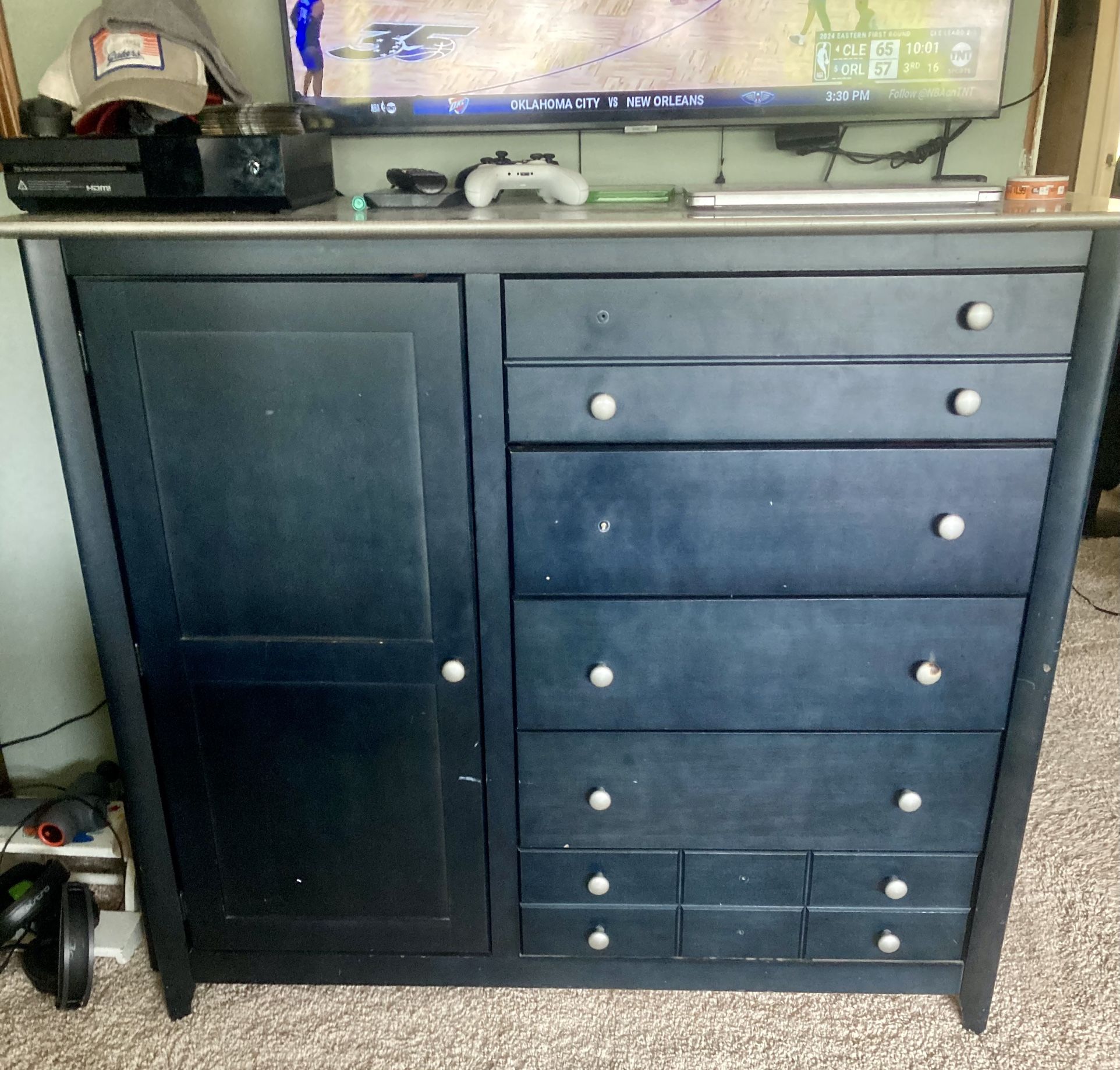 Blue Dresser Set