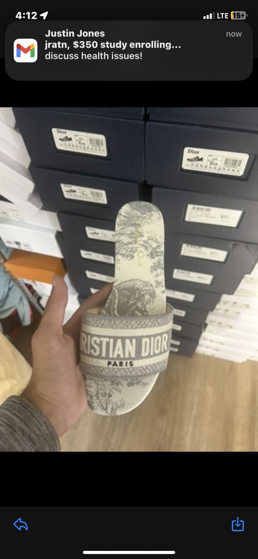 dior slides