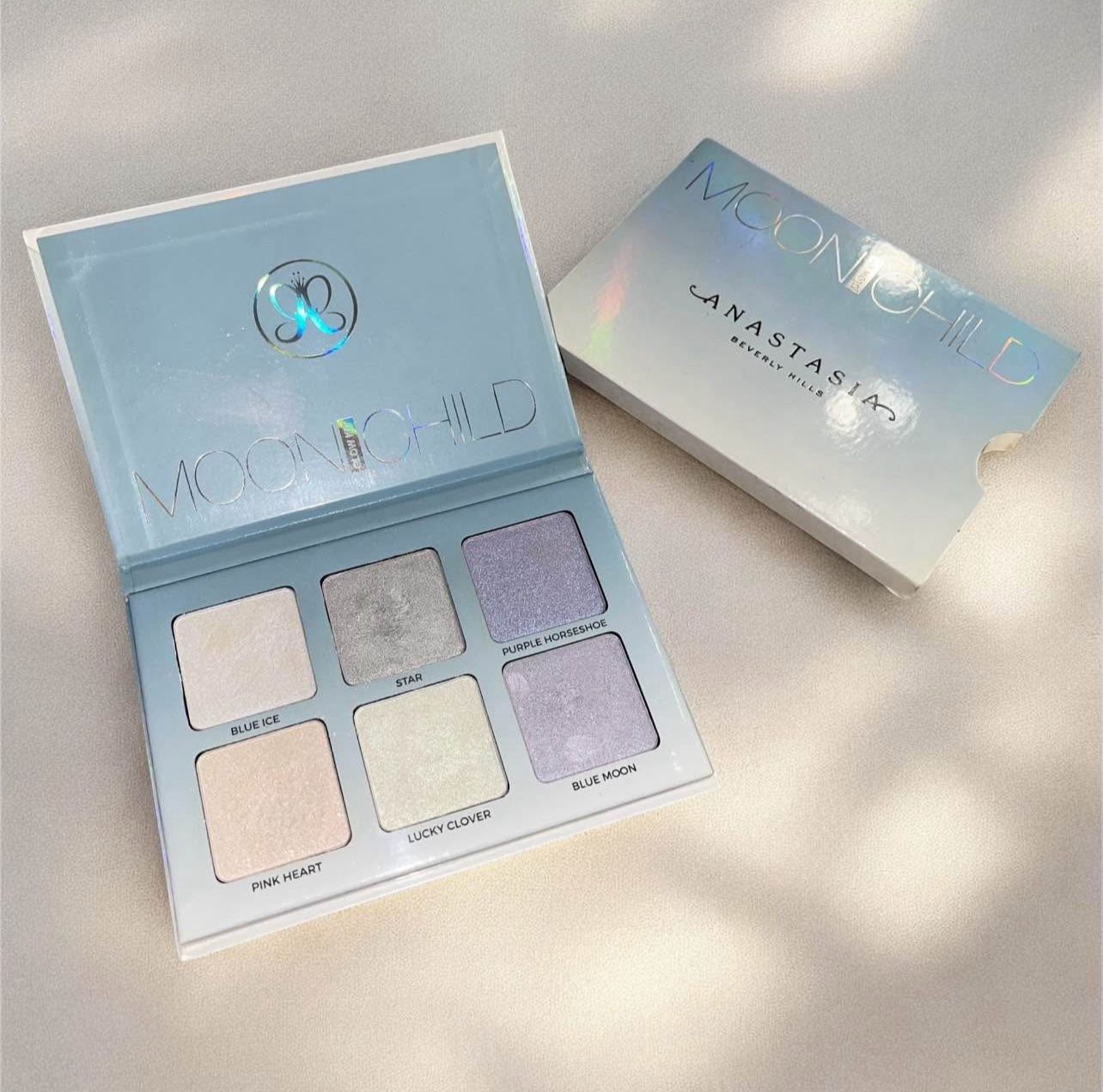 Authentic Anastasia MoonChild Glow kit $50firm