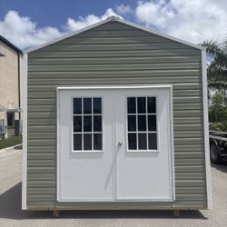 10x14 Forester (Willow Green/ White/ Galvalume)