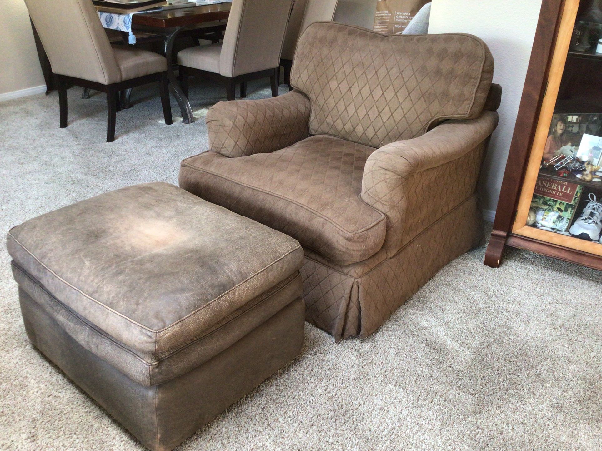 Chair And Ottoman