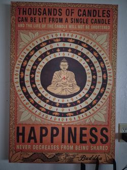 Budhah print art