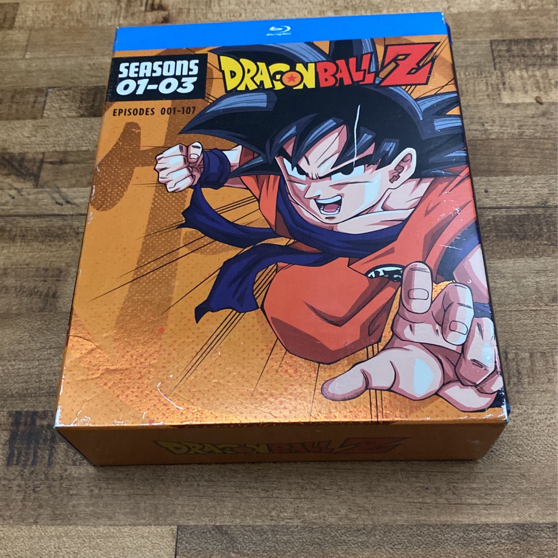 Dragon Ball Z Seasons 1-3 Blu-ray DVDs