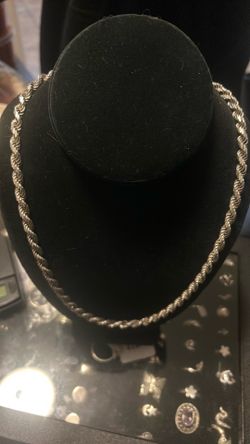 925 silver rope chain