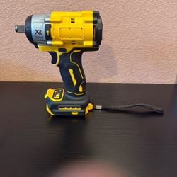 18v Brushless Impact Wrench 1/2" Compatible With Dewalt batteries DCF922n
