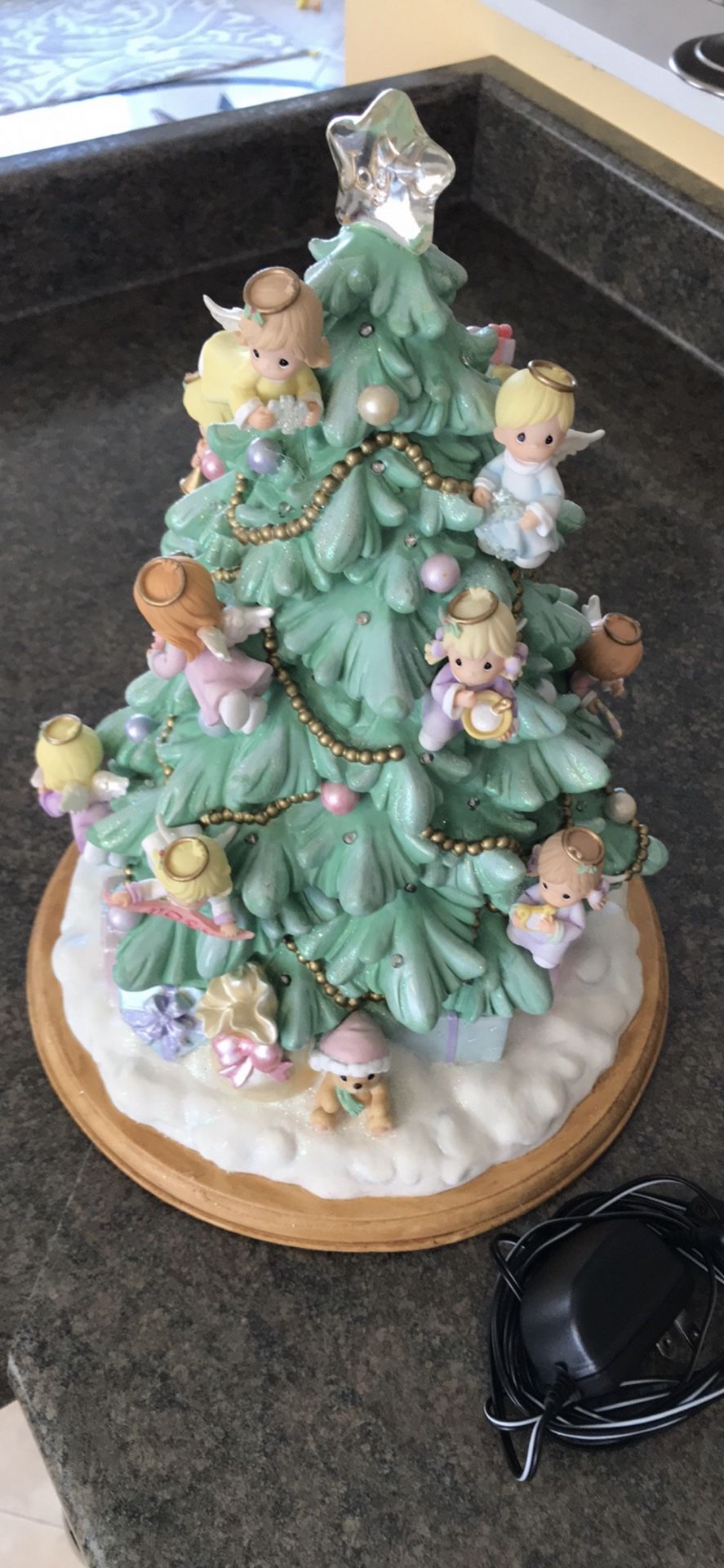 Precious moment light up tree