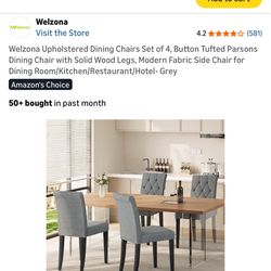 Welzona Upholstered Dining Chairs
