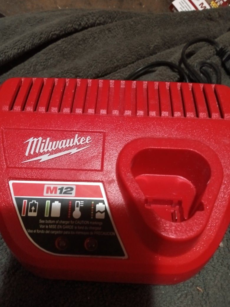 Brand New Charger And Battery Milwaukee 