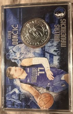 Luka Doncic Silver Coin