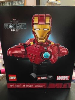 Marvel Iron Man MK4 Bust Lego