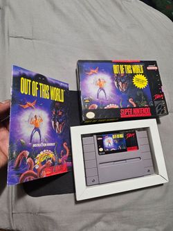 Super nintendo out of this world