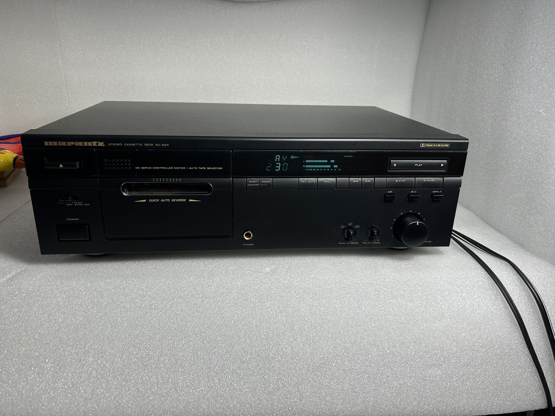 Marantz SD52R Cassette Player