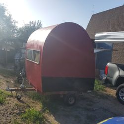 Hightop Teardrop Trailer With Bed Platform Ultra Light 