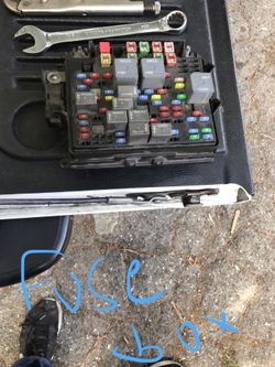 Chevy Silverado fuse box