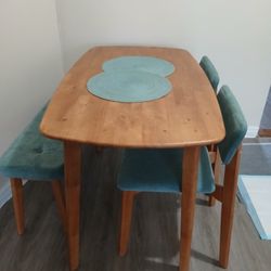 Solid Wood Dinette Set