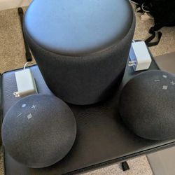 Echo Speakers Pair + Echo Sub