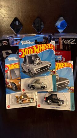Hot Wheels fast and furious Tooned Supra & charger. P-2