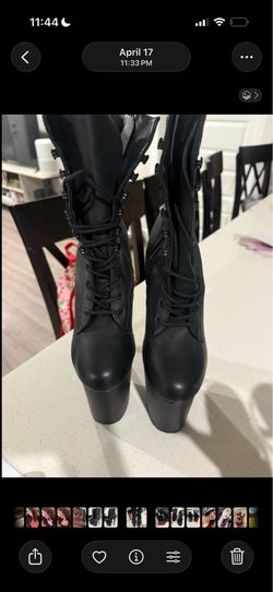 Pleaser boots size 8 (NEW)