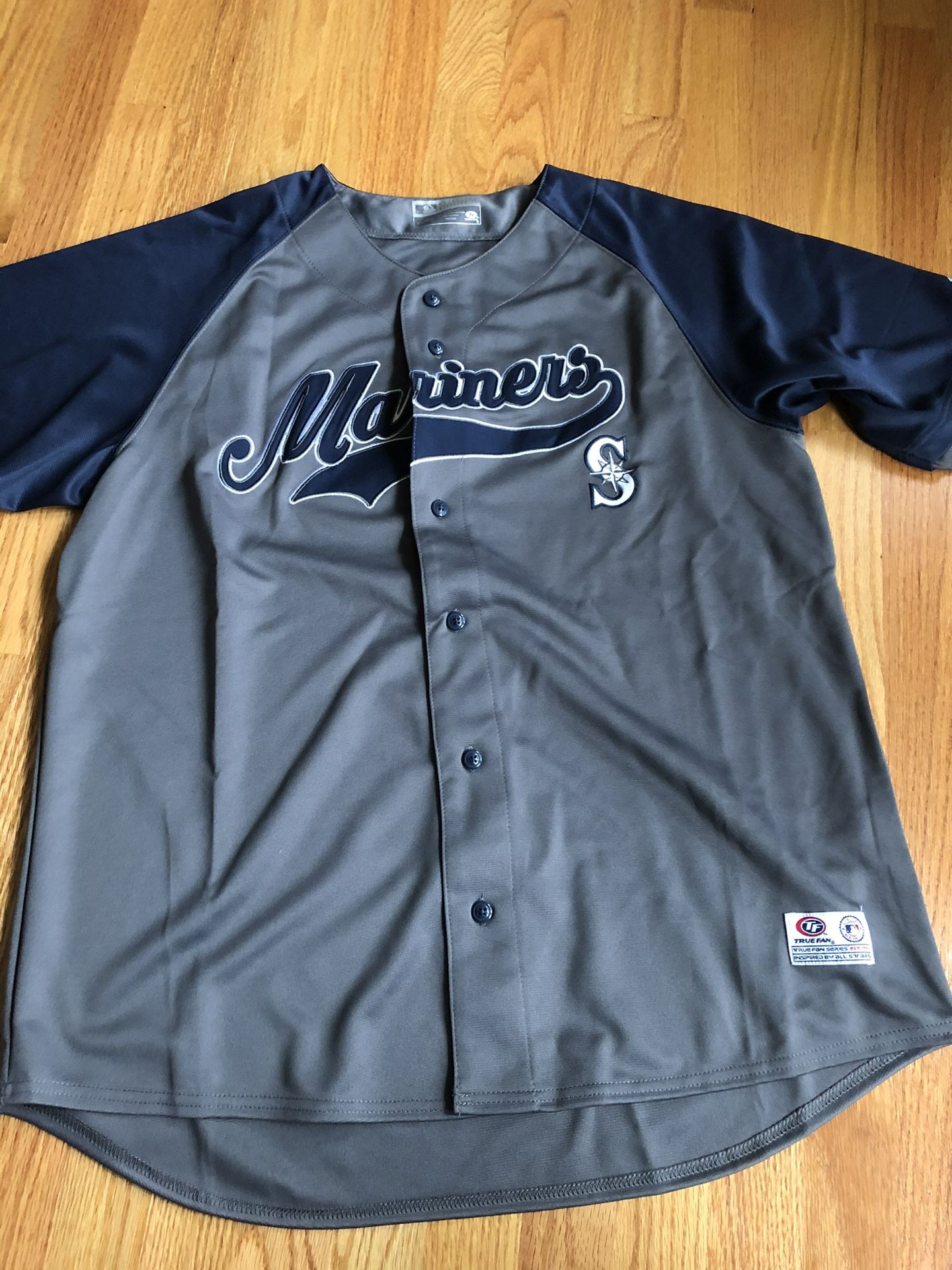 New MLB Mariners Jersey Genuine Merchandise True Fan Series Size XL 