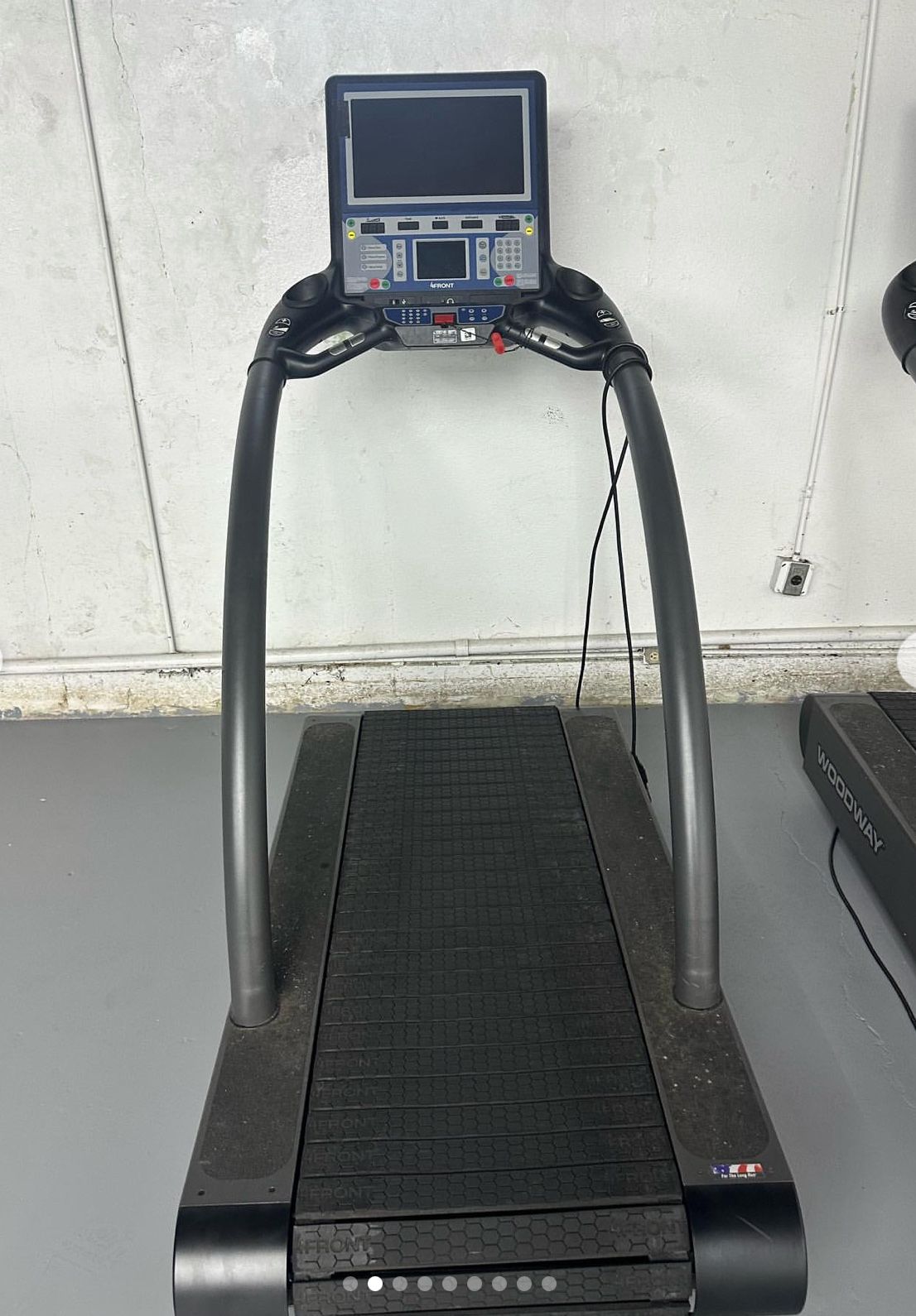 Woodway 4Front Treadmill W/ 19" Tv