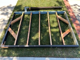 Full Size Wood Loft Bed Frame