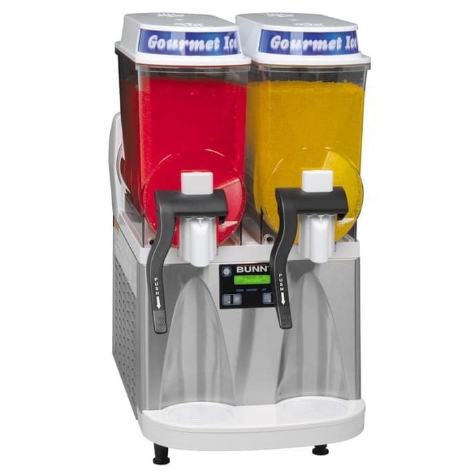 BUNN ULTRA 2 GOURMET FROZEN SLUSHIE DRINK MACHINE DISPENSER 2 HEAD 34000.0169