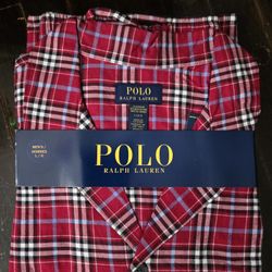 New Ralph Lauren Polo Men's Flannel 2pc Pajamas Set!