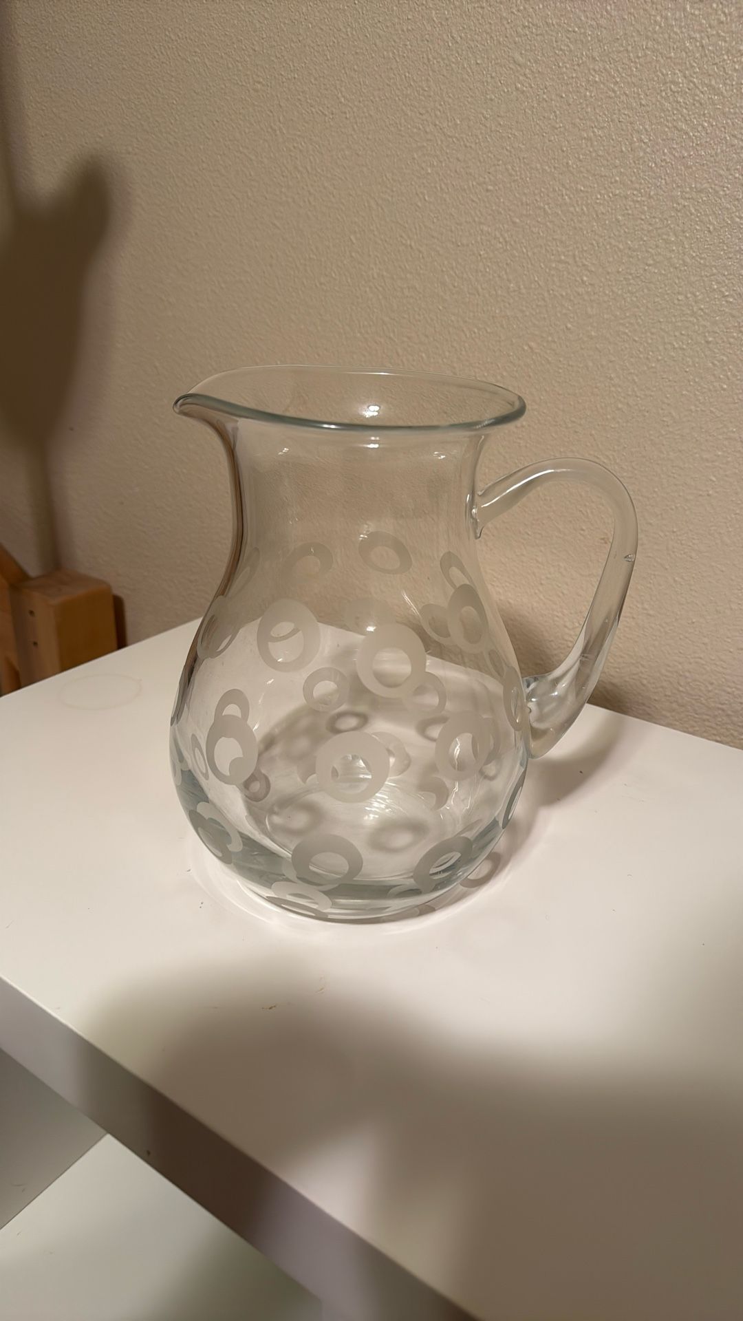 9 inch Pot Belly glass picture