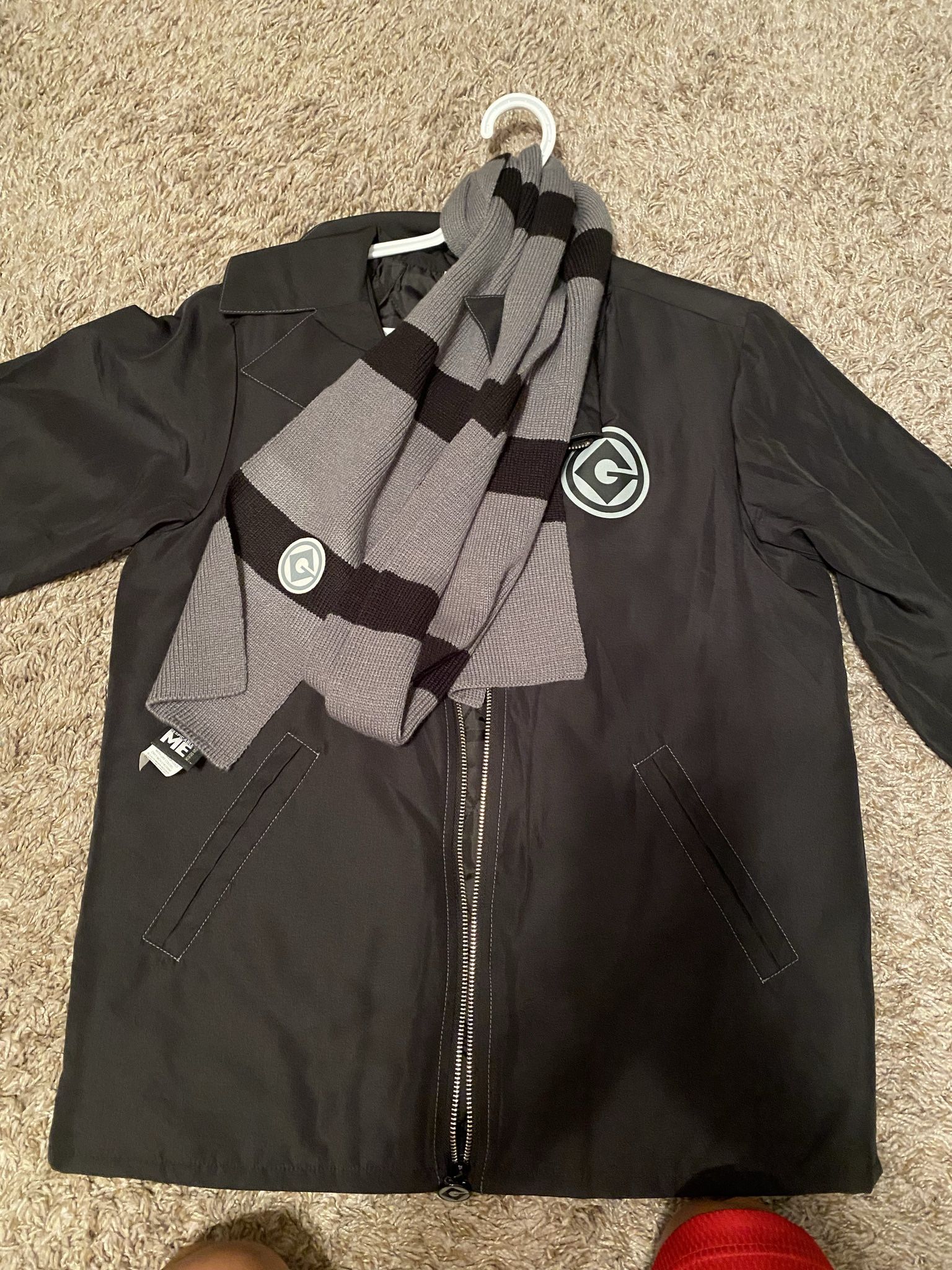 Minion Gru Jacket And Scarf