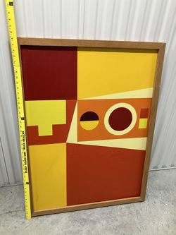 Abstract Geometric Painting 