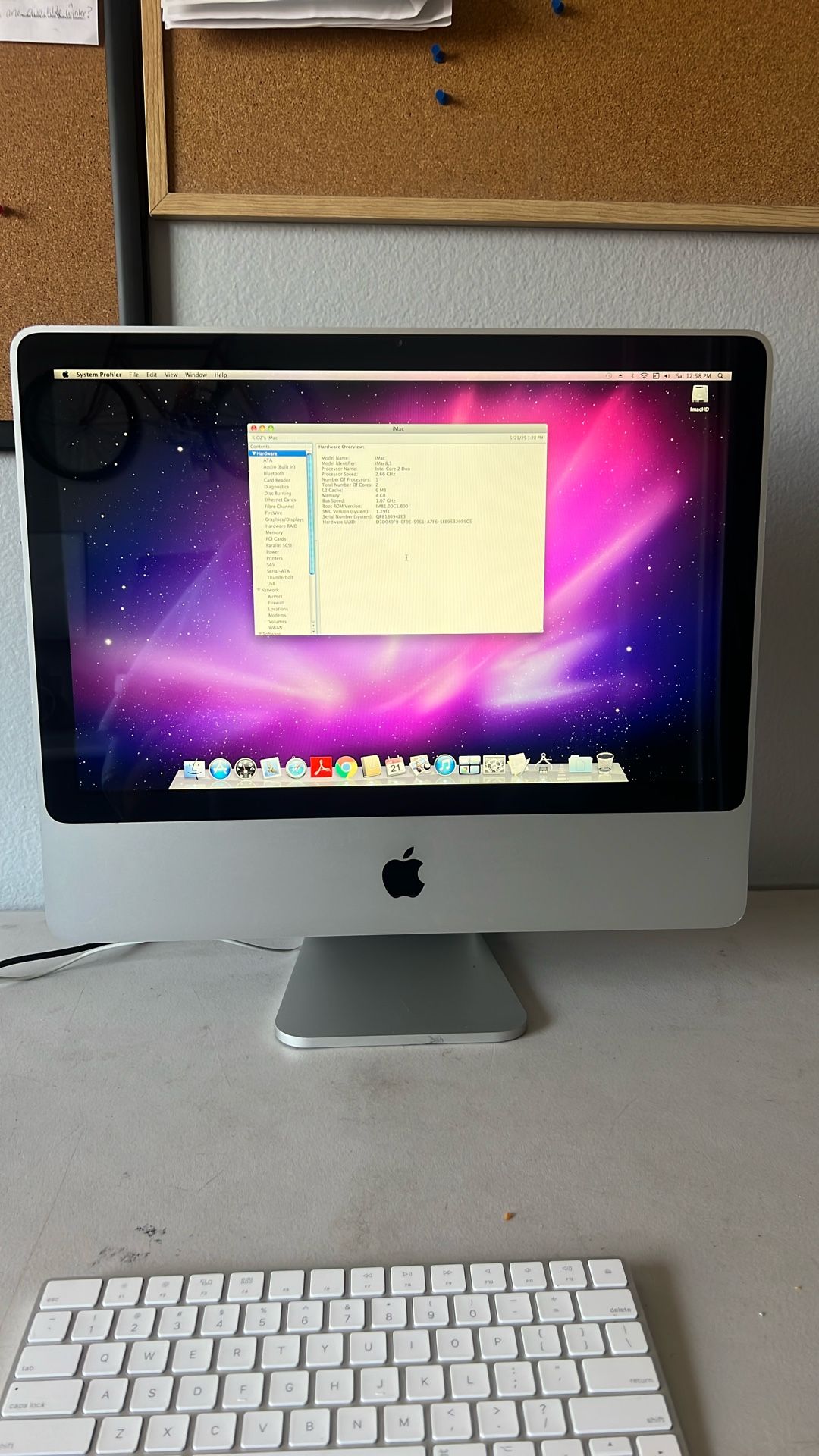 iMac 8.1 Apple computer