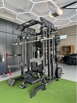 NEW SQUAT RACK SMITH MACHINE POWER RACK - FREE DELIVERY