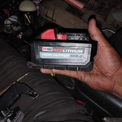 Milwaukee Red 18 High Output Xc 6.0