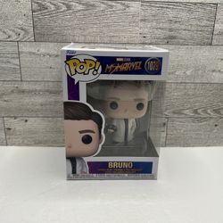 Funko Pop!   Marvel Studios Ms Marvel Bruno Bobble - Head / Figurine A Tete Oscillante 1079