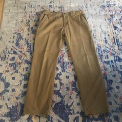 Eddie Bauer Mens Tan Slacks.  38x34