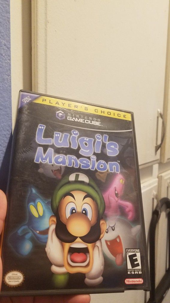 Luigi's Mansion Nintendo gamecube 