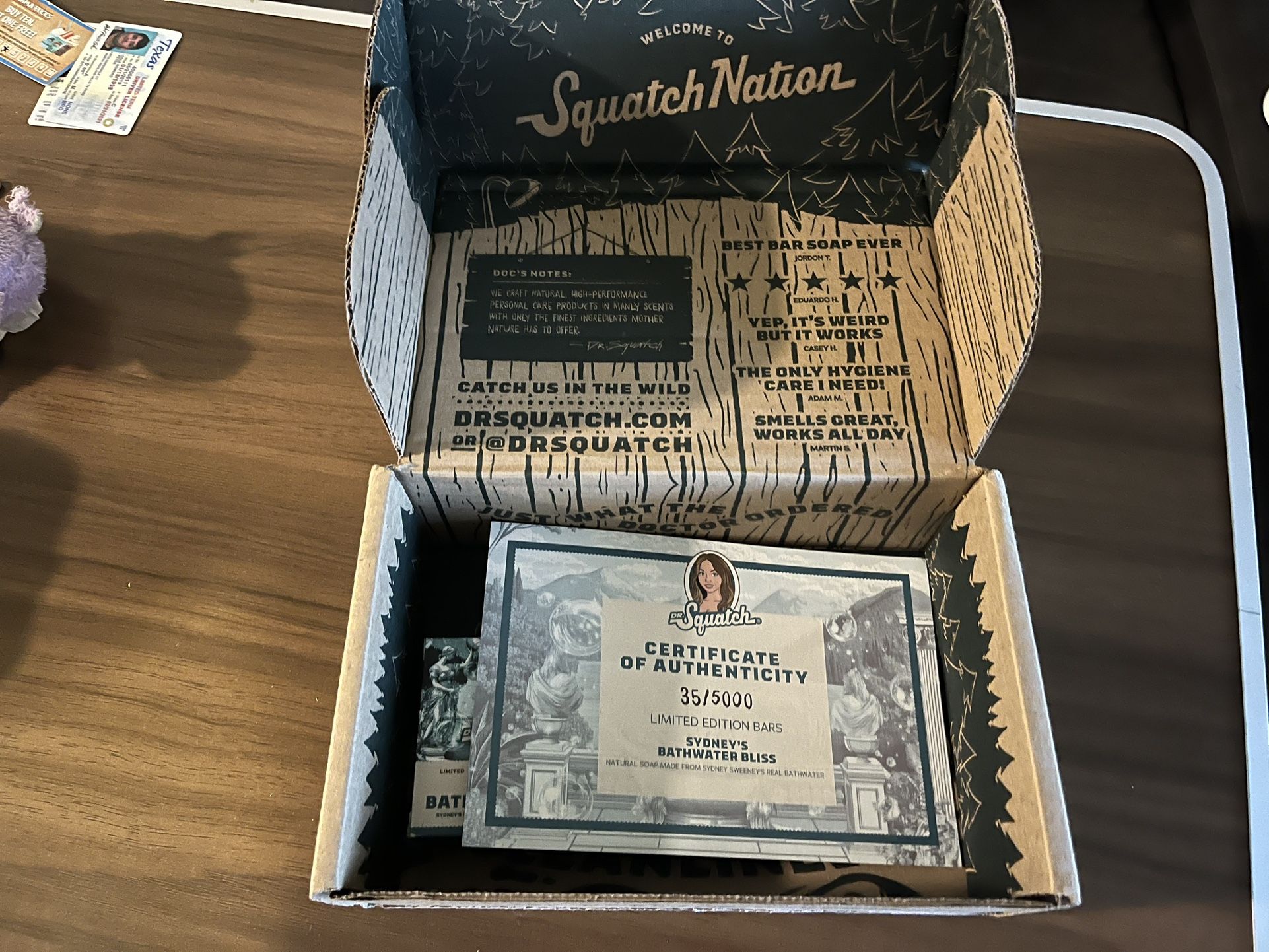 Sydney Sweeney Low Count Bath Water Soap #35 Rare