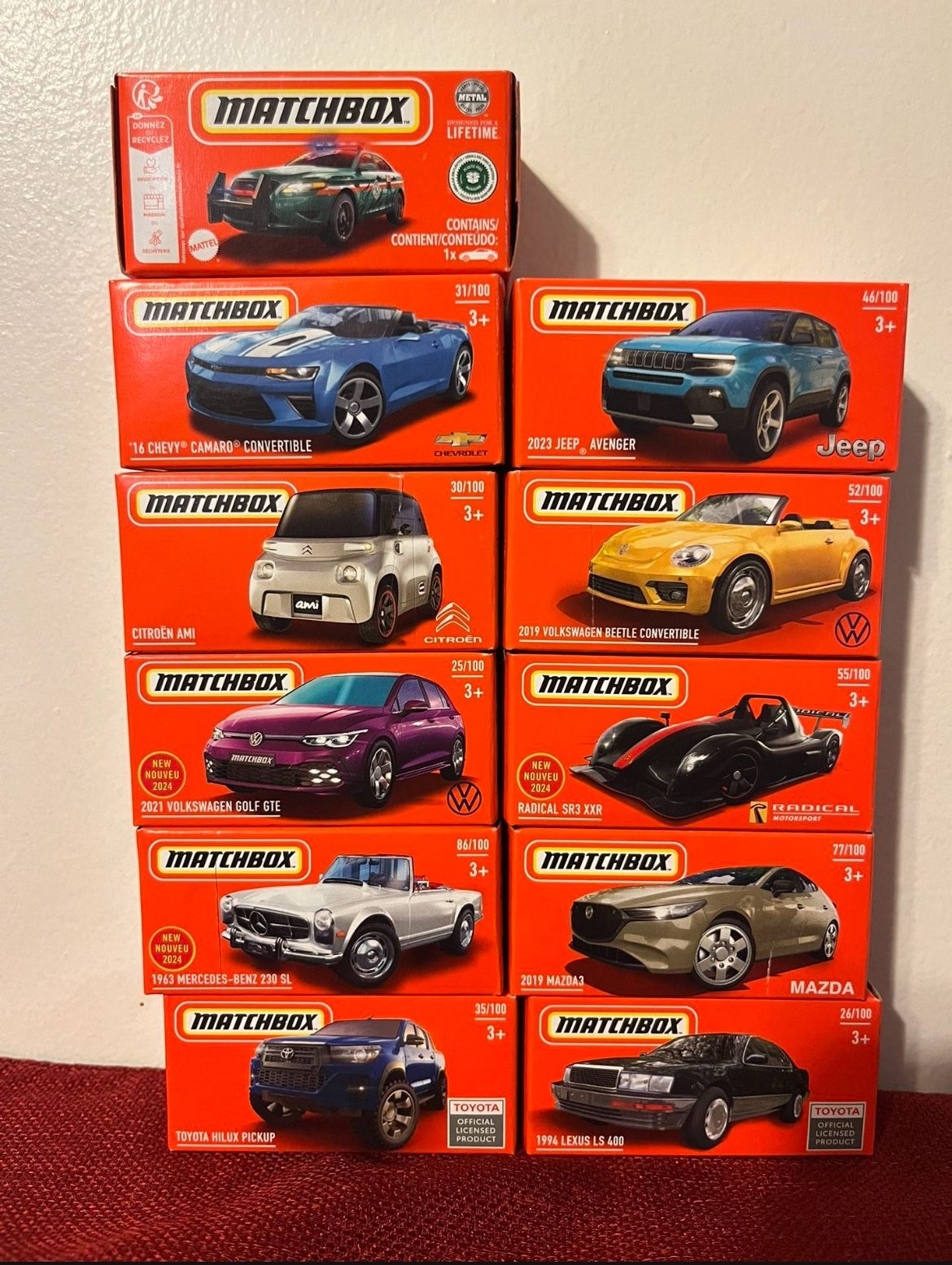 Matchbox Vehicles New 2024 ($30)