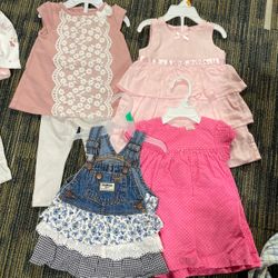 Girls Spring Clothes 6-12 Months