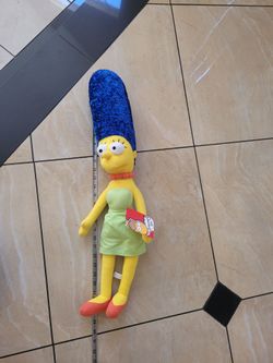Marge Simpson Plush Doll with Tag