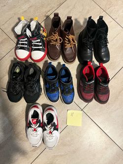 Kids Shoes Lot of 7 Pairs – Nike, Skechers & More
