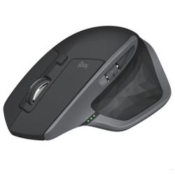 Logitech MX Master 2S Bluetooth Edition Wireless Mouse, Multi-Surface, Hyper-Fast Scrolling, Ergonomic, Rechargeable, Connects Up to 3 Mac/PC Computer