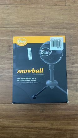 Blue Snowball Microphone