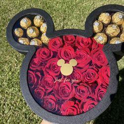 Mini Mouse Flowers Box