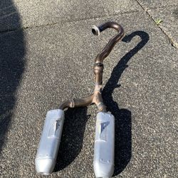 2015 CRF 450/250 Stock Dual Exhausted 